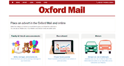 Desktop Screenshot of adbooker.oxfordmail.co.uk
